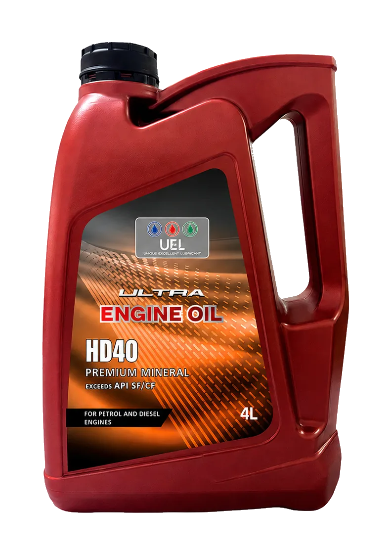 UEL Ultra Engine Oil HD40 Premium Mineral 4L