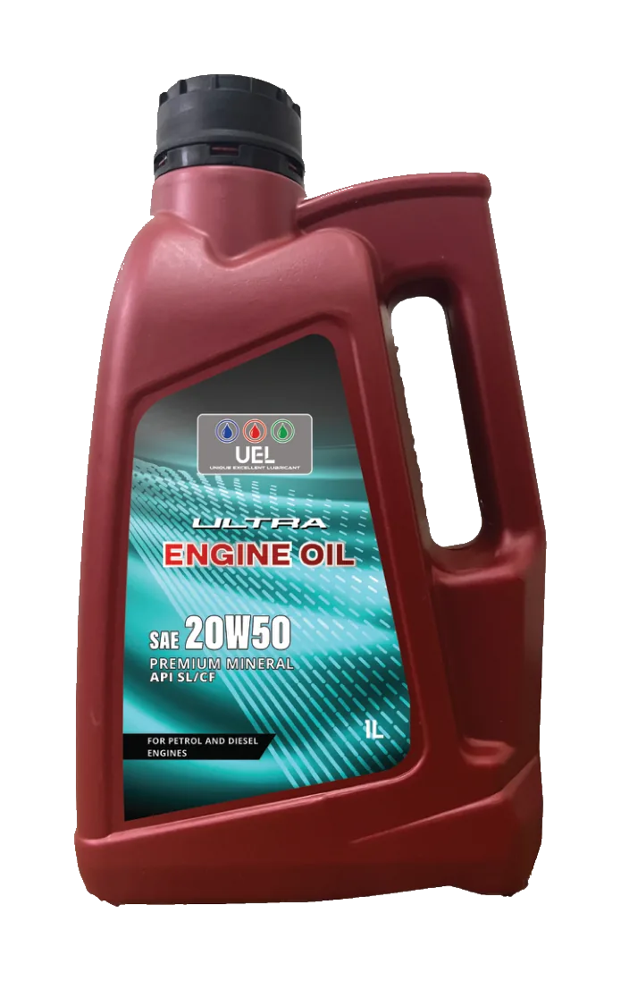 UEL Ultra Engine Oil SAE 20W-50 Premium Mineral 4L